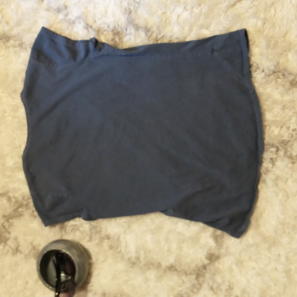 Woolrich women's size SP cotton blueberry Tee - Picture 8 of 11